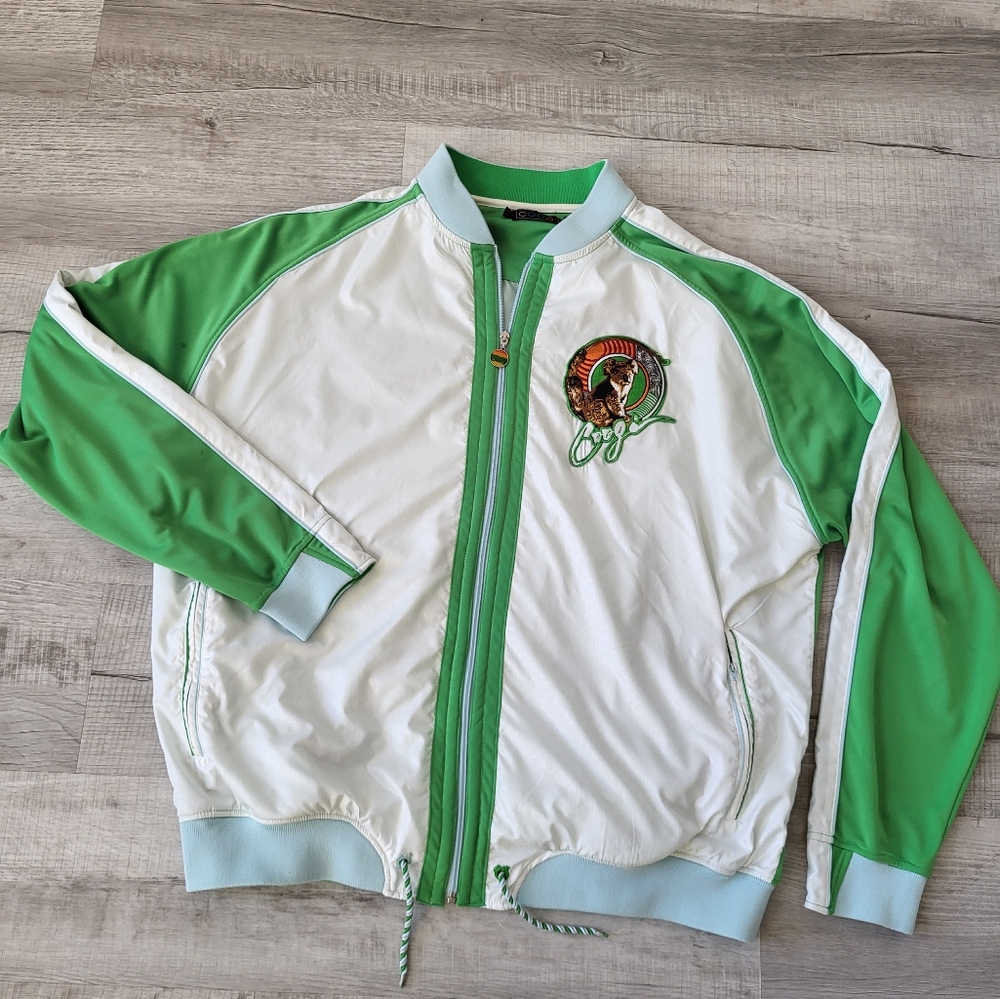 COOGI Australia Mens 3XL Full Zip Polyester Rare  Vintage